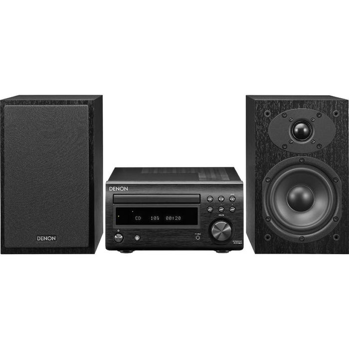 Denon DM-41SBK | Wireless Micro Hi-Fi System - 2 Channels - Bluetooth - Black-SONXPLUS Victoriaville