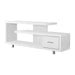 Monarch Specialties I2573 | TV stand - 60" - 1 Drawer - White-SONXPLUS Victoriaville