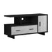 Monarch Specialties I2804 | TV stand - 48" - 1 Drawer - 1 Cabinet - Grey and Black-SONXPLUS Victoriaville