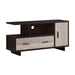 Monarch Specialties I2805 | TV stand - 48" - 1 Drawer - 1 Cabinet - Espresso/Taupe-SONXPLUS Victoriaville