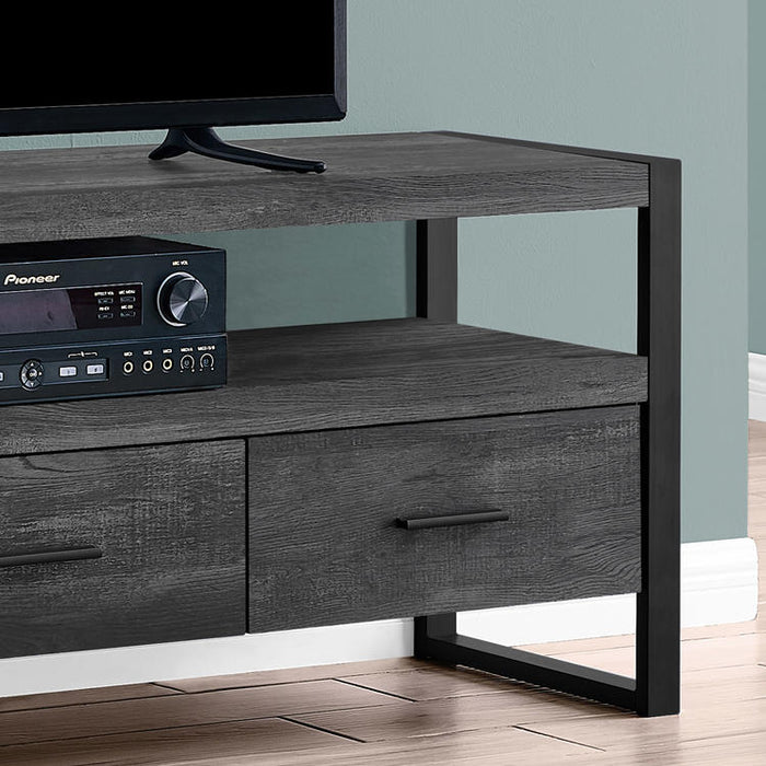 Monarch Specialties I 2823 | TV stand - 60" - 3 Drawers - Imitation Wood - Black-SONXPLUS Victoriaville