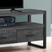 Monarch Specialties I 2823 | Meuble TV - 60" - 3 Tiroirs - Imitation Bois - Noir-SONXPLUS Victoriaville