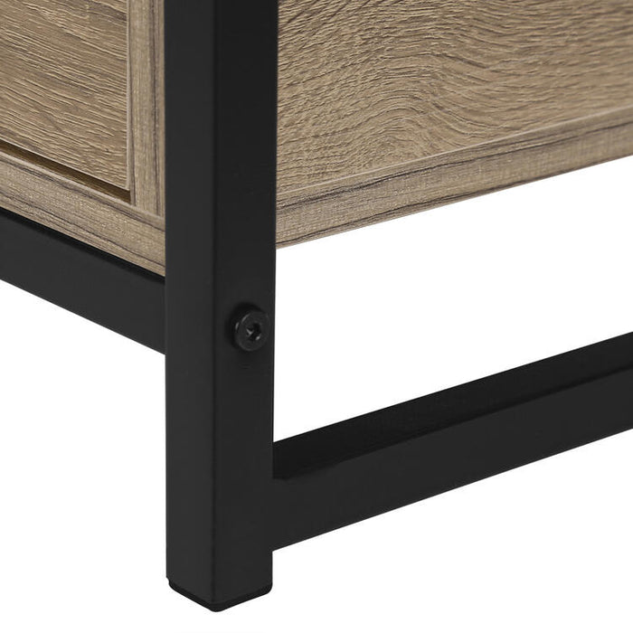 Monarch Specialties I2872 | TV stand - 48" - 2 Storage drawers - Dark taupe-SONXPLUS Victoriaville