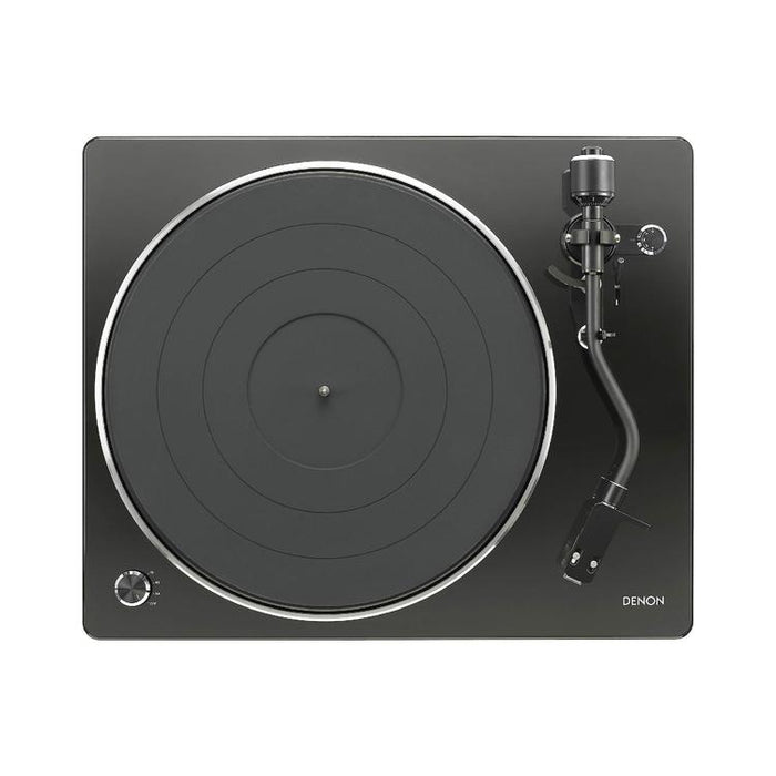 Denon DP-450USB | Hi-Fi turntable - USB port - "S" shaped tone arm - Black-SONXPLUS Victoriaville