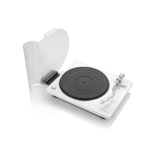 Denon DP-400 | Table tournante Hi-Fi - Capteur automatique de vitesse - Bras de vitesse en "S" - Blanc-SONXPLUS Victoriaville