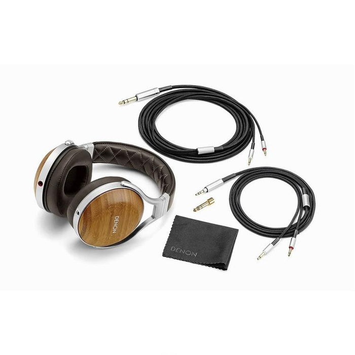 Denon AH-D9200 | Écouteur filaire circum-auriculaire - Coques en Bambou - Structure en Aluminium - Haut de gamme - Léger-SONXPLUS Victoriaville