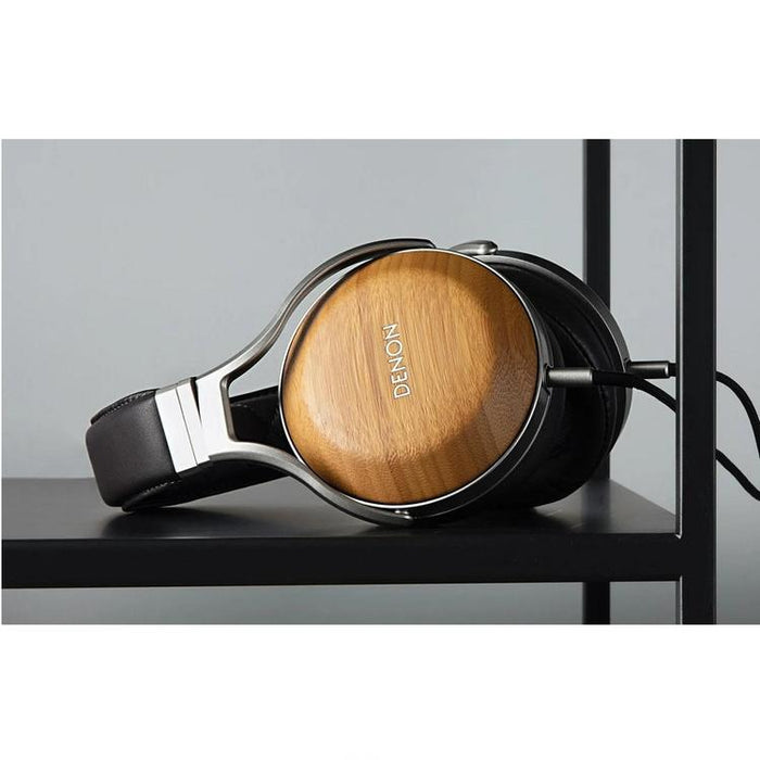 Denon AH-D9200 | Écouteur filaire circum-auriculaire - Coques en Bambou - Structure en Aluminium - Haut de gamme - Léger-SONXPLUS Victoriaville