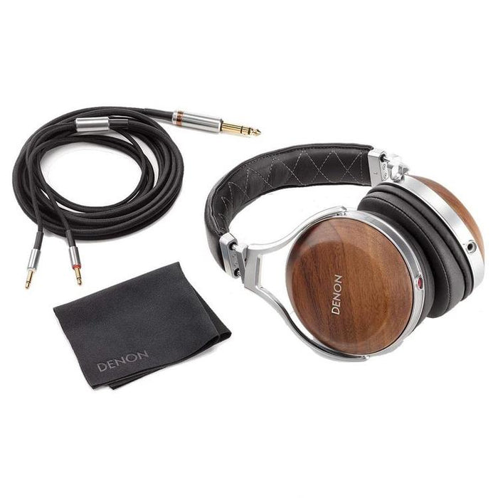 Denon AH-D7200 | Écouteur filaire circum-auriculaire - Performances Audiophiles - Coques en Noyer - Câble amovible en cuivre pur-SONXPLUS Victoriaville