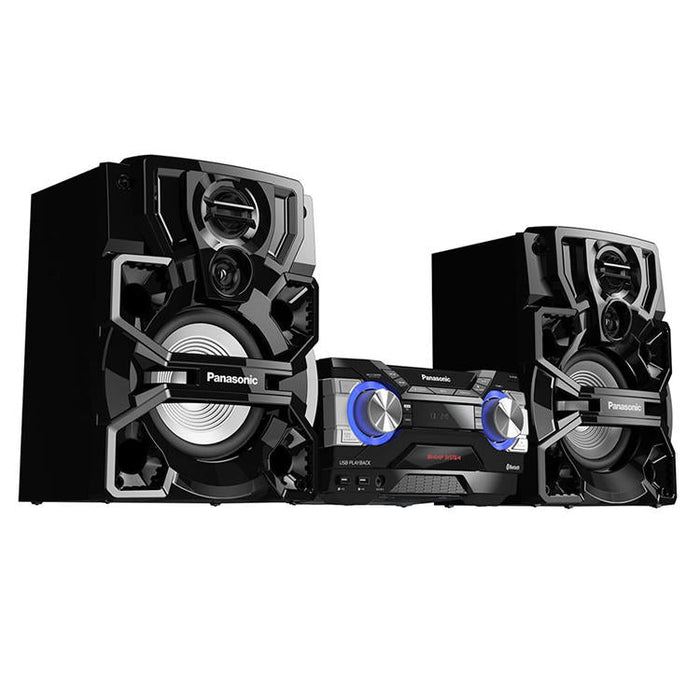 Panasonic SC-AKX640K | Chaîne Stéréo CD - Bluetooth - AIRQUAKE BASS - Bi-Amp - DJ Jukebox - Éclairage LED multicolore-Sonxplus Victo/Thetford