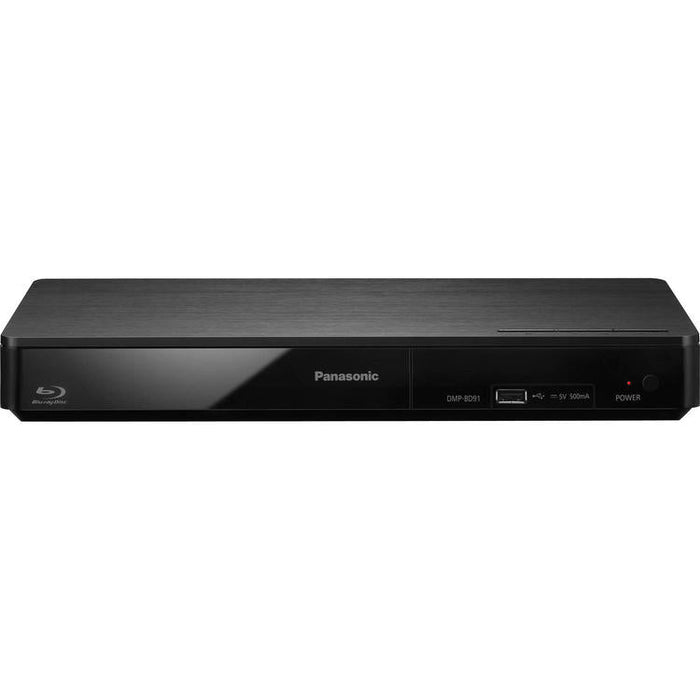 Panasonic DMP-BD94 | Lecteur Blu-ray - Wi-Fi - 2D - HDMI - USB - DLNA - Compact - Noir - Vue devant | Sonxplus 