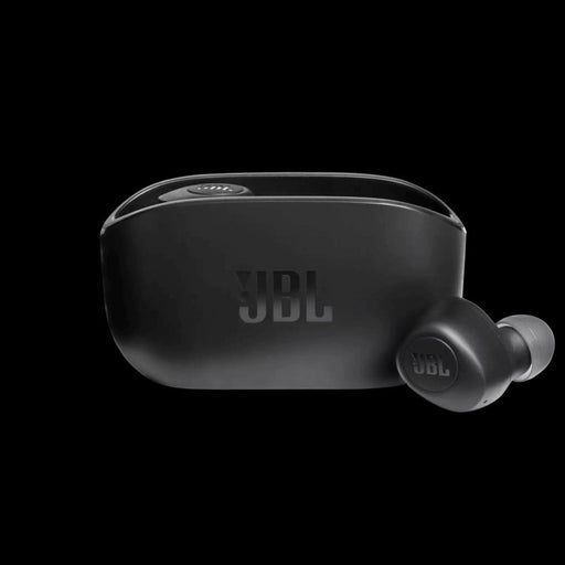JBL Vibe 100TWS | Écouteurs 100% sans fil intra-auriculaires - Bluetooth - Isolation sonore - Microphone - Noir-Sonxplus 