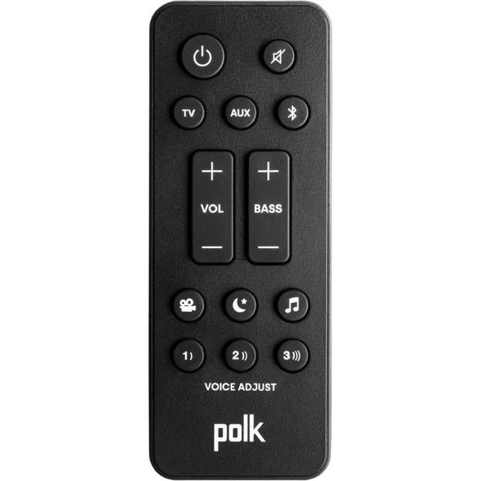 Polk Signa S4 | Barre de son 3.1.2 Certifié Dolby Atmos - Avec Caisson de graves sans fil - Bluetooth - Expérience de Cinéma Maison - Voice Adjust - Noir-SONXPLUS.com