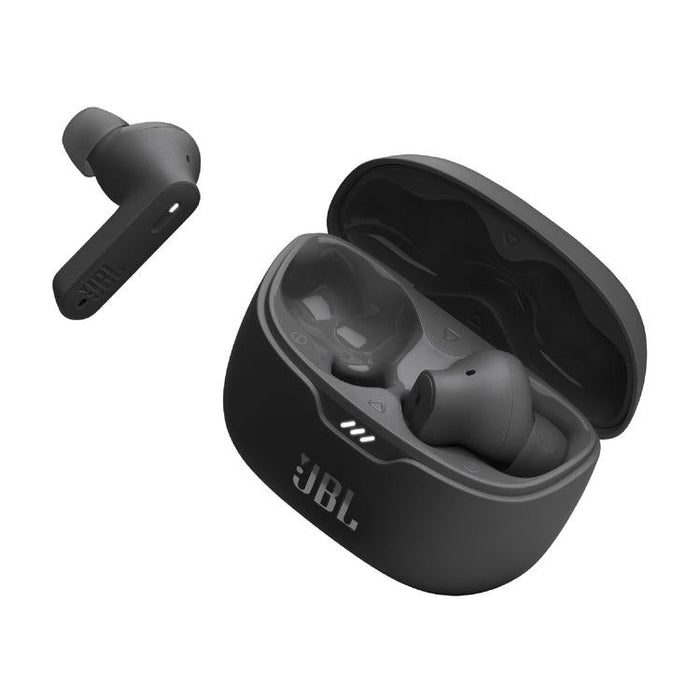 JBL Tune Beam | Écouteurs intra-auriculaires - 100% Sans fil - Bluetooth - Smart Ambient - Conception Stick-open - Noir-SONXPLUS.com