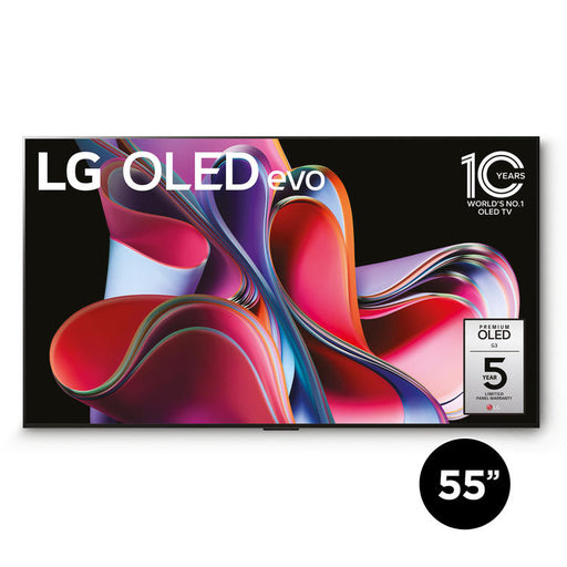 LG OLED55G3PUA | Téléviseur intelligent 55" 4K OLED Evo - Edition Gallery - Série G3 - Cinéma HDR - Processeur IA a9 Gén.6 4K - Noir-SONXPLUS Victoriaville