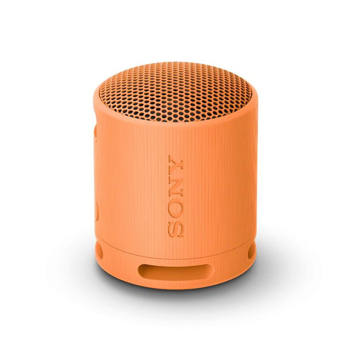 Sony SRS-XB100 | Haut-parleur portatif - Sans fil - Bluetooth - IP67 - Orange-SONXPLUS Victoriaville