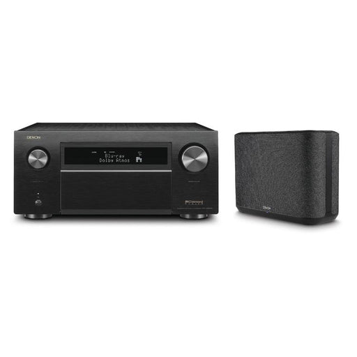 Denon AVRX8500HA & HOME250 | 13.2 channel AV receiver and wireless speaker set - Home theater - Bluetooth - Wi-Fi - 8K - HEOS - Black-Sonxplus Victo/Thetford