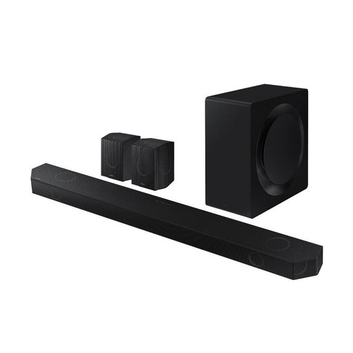 Samsung HWQ990D | Barre de son - 11.1.4 canaux - Dolby ATMOS - Sans fil - Caisson de graves sans fil et Haut-parleurs arrière inclus - 656W - Noir-Sonxplus Victo/Thetford